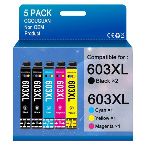 T603 603XL T603XL E603XL 603 XL Compatible Ink Cartridge For Epson XP