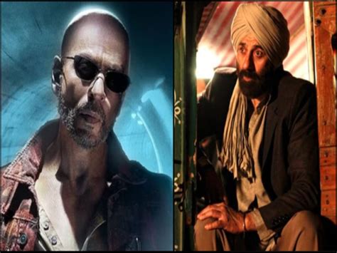 Jawan Vs Gadar 2 Shahrukh Khan Film Jawan Crosses Sunny Deol Film Gadar