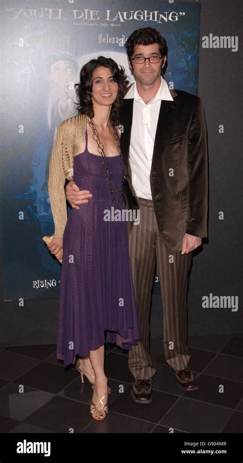 Director Mike Johnson and his wife Diane arrive for the UK premiere of 'Corpse Bride', at the ...