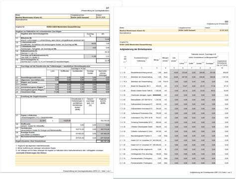 Gaeb Online Excel Efb Und F R Gaeb Online