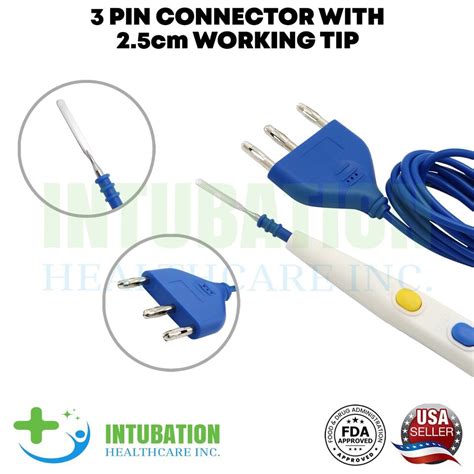 Diathermy Esu Cautery Electrosurgical Pencil With Blade Electrode