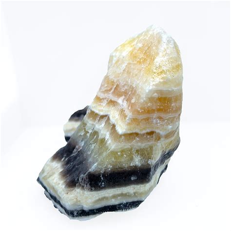 Raw Zebra Calcite Specimen Feel Crystals And Jewellery