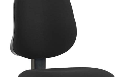 Eclipse II Lever Task Operator Chair Black Without Arms Office Monster