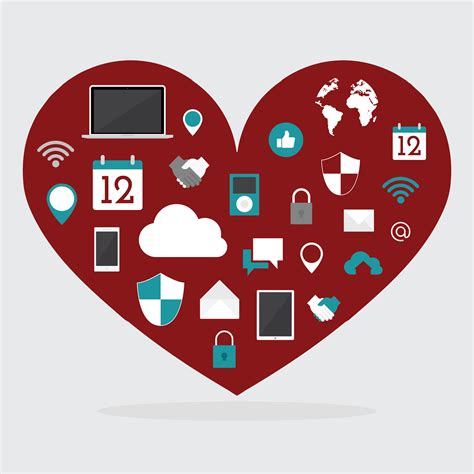 In Love With Technology 213874 Vector Art At Vecteezy