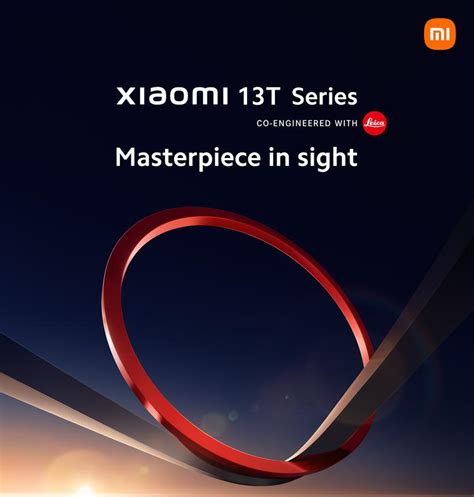 Xiaomi Confirme La Date De Lancement Du Xiaomi T Et Du Xiaomi T Pro