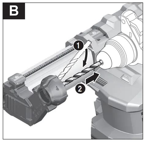 BOSCH GDE 12 Professional Dust Extraction Hammer Instruction Manual