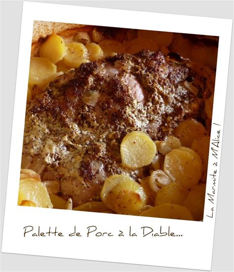 Palette De Porc La Diable Recette Ptitchef