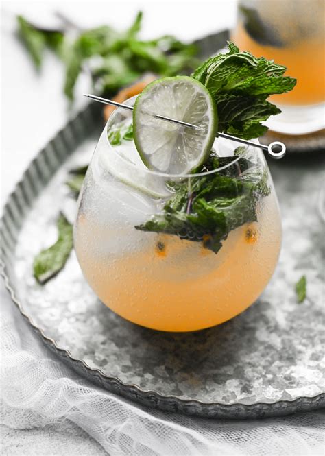 Passion Fruit Mojito Mocktail Shutter Mint