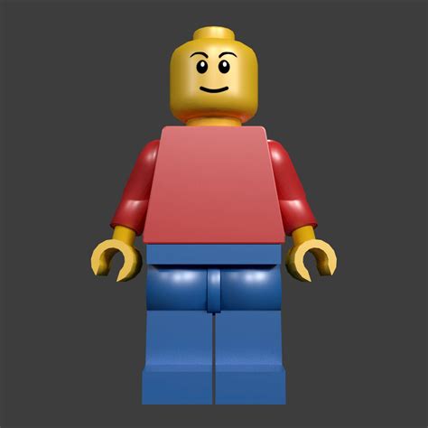 Lego Man 3d Model