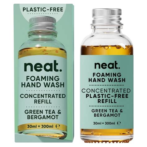 Neat Foaming Hand Wash Concentrated Refill Green Tea And Bergamot Ocado