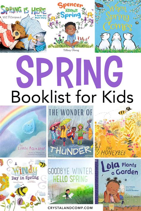 Spring Books for Preschoolers - CrystalandComp.com