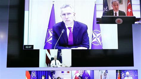 Bakan Akar Nato Savunma Bakanlar Toplant S Na Kat Ld Son Dakika Haber