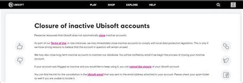 Ubisoft Closes Inactive Accounts And Erases Purchased Games