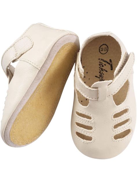 Chaussures bébé cuir souple Tibilly Beige Kiabi 27 00