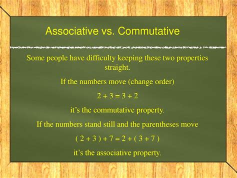 Commutative And Associative Properties Ppt Download