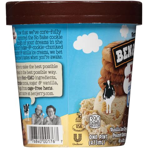 Ben And Jerrys Wake And No Bake Cookie Dough Core Ice Cream 1 Pint Shipt