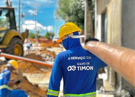 Águas de Timon segue cronograma de obras em Março Portal Elias