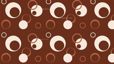 Brown Circle Pattern