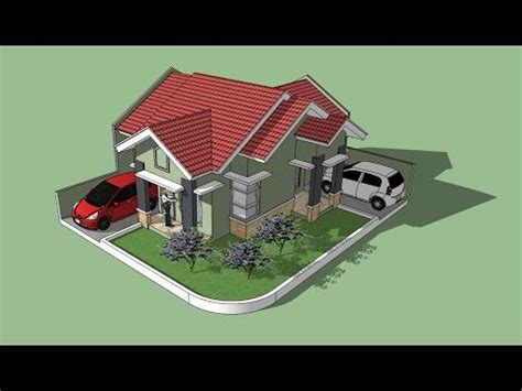 Sketchup Tutorial House Building Youtube House Design Building A