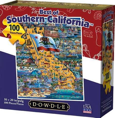 Dowdle Jigsaw Puzzle Best Of Southern California Piece