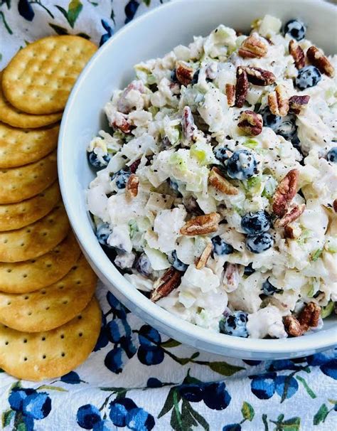 Blueberry Pecan Chicken Salad Chef Jen