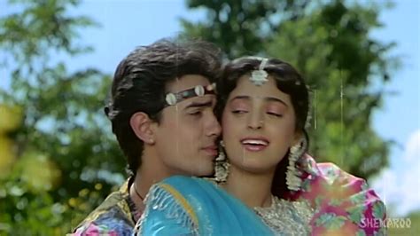 Tum Mere Ho Title Song Aamir Khan Juhi Chawla Udit Narayan Anupama Ana