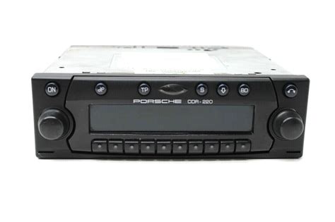 Cdr220 Radio Stereo Head Unit With Code For Porsche 996 986 911 Carrer German Audio Tech