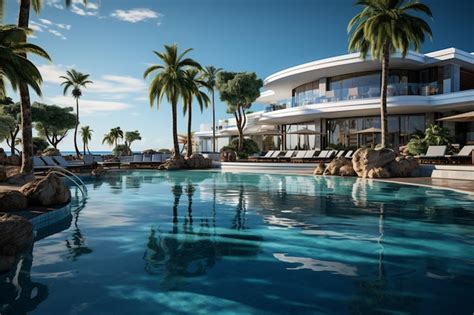 Premium Ai Image All Inclusive Hotel Facadeholidays Appartments
