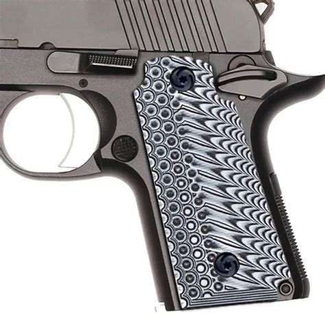 Custom Kimber Micro Carry 380 Acp G10 Grips With Ambi Spec Ops Texture