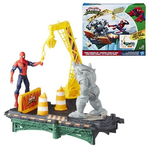 Spider-Man Rhino Rampage Playset - Entertainment Earth