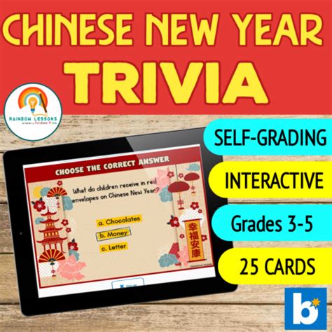 Chinese New Year Trivia | Chinese New Year 2023 Quiz Game | Lunar New ...