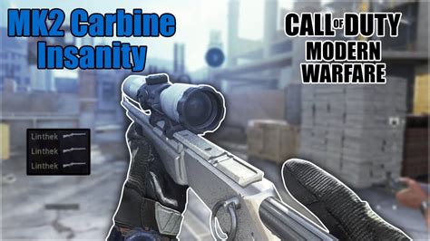 MK2 Carbine Insanity In Call Of Duty Modern Warfare YouTube