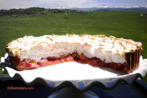 Recipe Rhubarb And Strawberry Meringue Pie Edibletcetera Fast