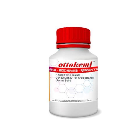 Ferric Oxalate Manufacturers And Suppliers With Worldwide Shipping