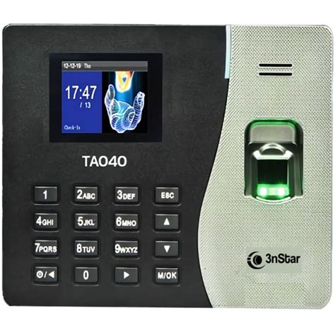 Compr Reloj Marcador Biom Trico Nstar Ta Usb Negro Envios A