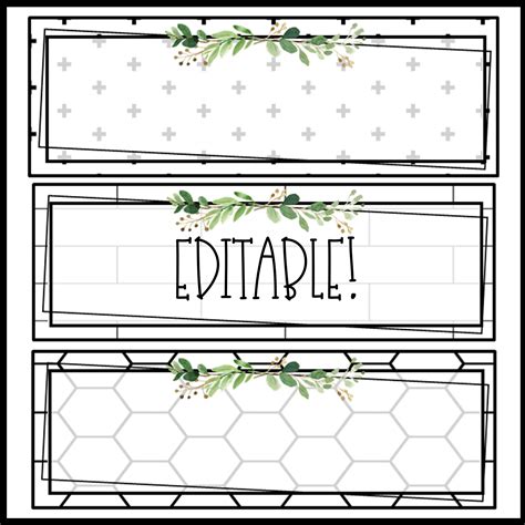 Tile Farmhouse Binder Covers And Spines Confetti Creativity Artofit