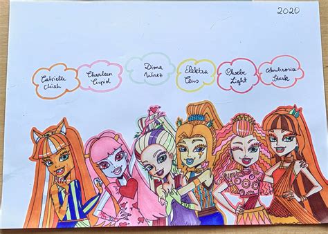 Olympia High 2020 Main Characters by OlympiaHigh on DeviantArt