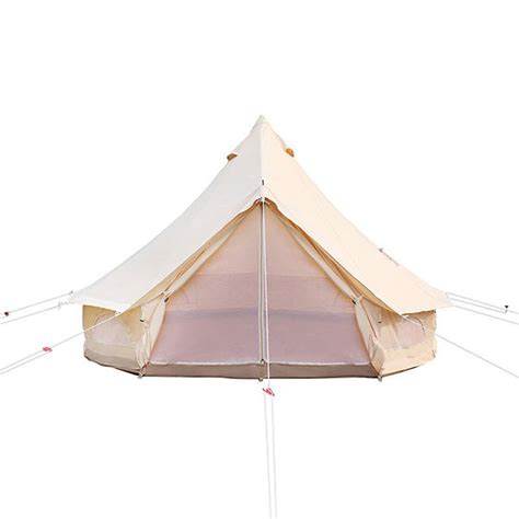 Outdoor Luxury Waterproof Camping Cotton Canvas 5m Bell Tent Teepee