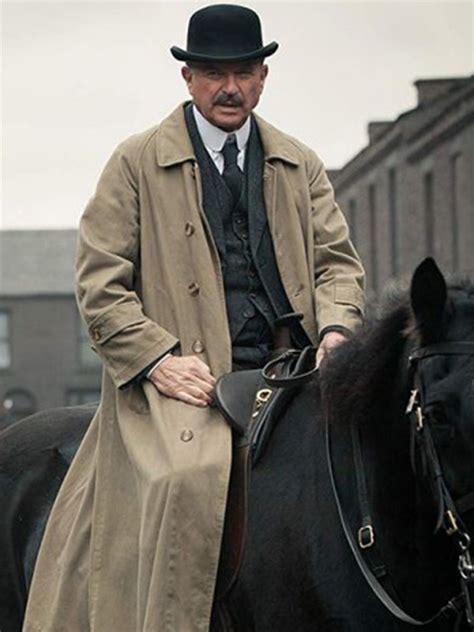 Peaky Blinders Sam Neill Long Coat - Fit Jackets