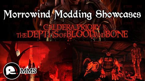 Morrowind Modding Showcases Caldera Priory Depths Of Blood And Bone