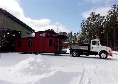 Caboose Transformed Into A Tiny House Home Design Garden And Architecture Blog Magazine