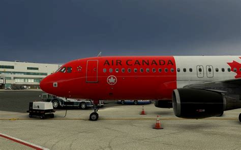 Air Canada Canadian Flag Livery Fenixsim A320 C Fnvv 8k For