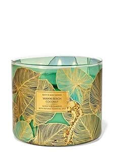 Bath Body Works Waikiki Beach Coconut Wick Candle G Amazon In