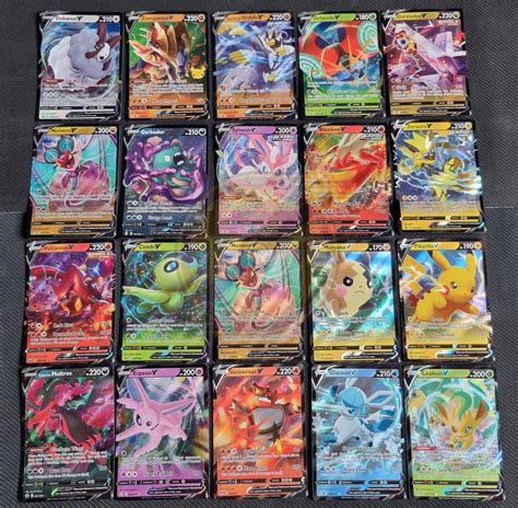 Pokemon Cards Bulk Lot Power Bundle X Ultra Rare V X Mix Of Holo