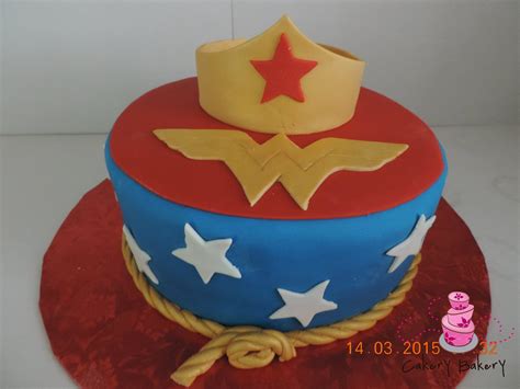 Wonder Woman Cake Done By Cakery Bakery Wonder Woman Cake Cake Bakery