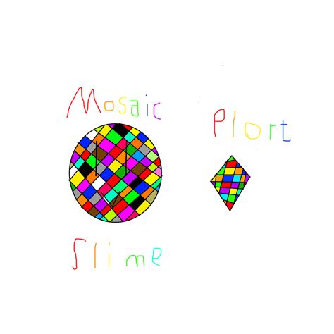 Did a drawing of what Mosaic Slime could look like : slimerancher