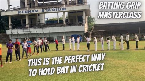 Let Us Teach You How To Hold Bat Properly🏏💯 Batting Grip Masterclass🫶🏼