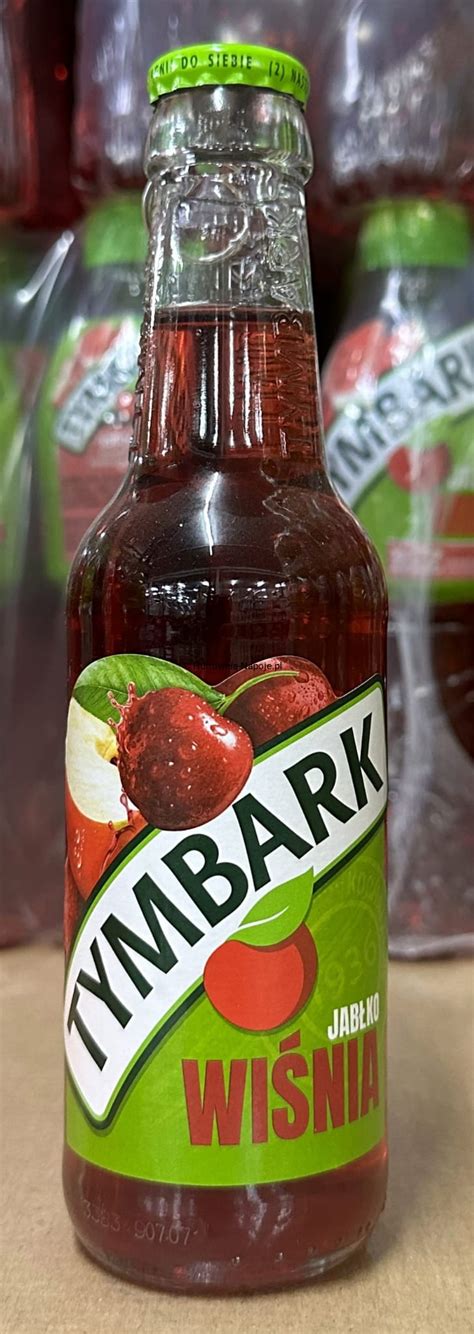 Tymbark napój jabłko wiśnia 250ml butelka szklana karton Hurtownia