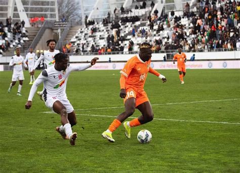 Football Match Amical international la Côte dIvoire tenue en échec