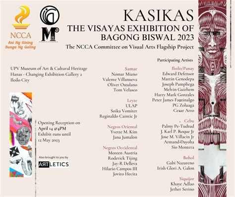 Hanas Gallery Upv Mach Will Feature Kasikas Iloilo Art Life